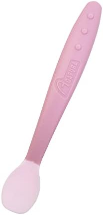 Perfect silicone feeding spoon for babies