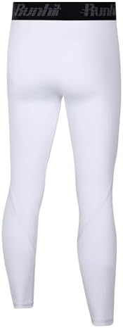 Runhit Boys Compression Leggings for Active Play