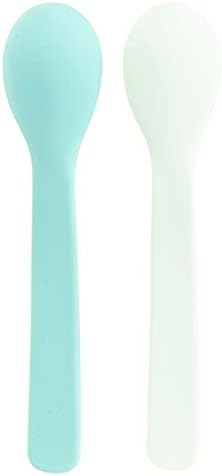 Strong Start silicone baby spoons