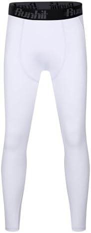 Runhit Boys Compression Leggings for Active Play