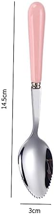 Sturdy 6-Piece Training Spoons Safe Durable for Fruit Food Preparation