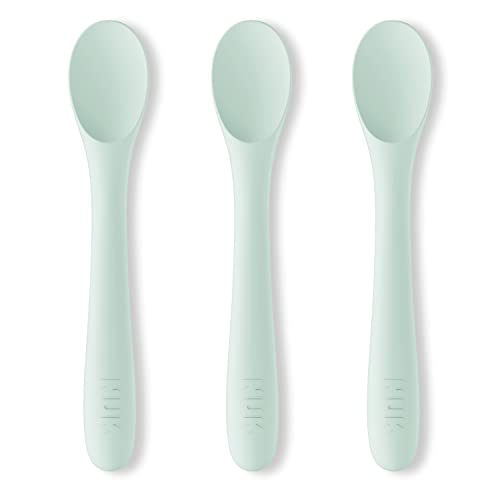 Adorable NUK Silicone Baby Spoons Perfect for Feeding