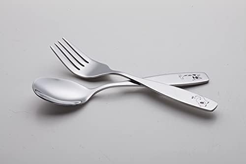 Exzact Kids Flatware 6pcs Safari Set - Dishwasher Safe