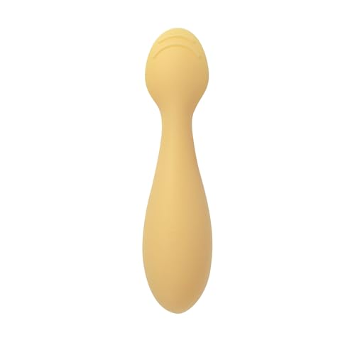 Nuby Silicone Mini Spoons 2-Pack Yellow for Baby Led Weaning