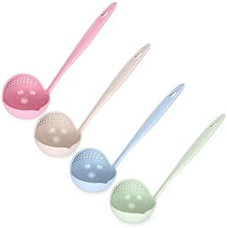 2 in 1 Long Handle Soup Spoon 24PCS Random 2pcs