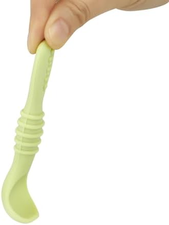 Silicone Baby Spoons Set 6-Piece - Safe for Toddler