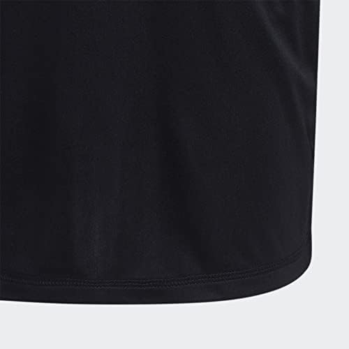 Adidas Boys Short Sleeve Aeroready Performance Logo Tee T-Shirt