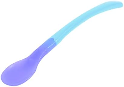 Soft Silicone Feeding Spoon with Temperature Sensing - Safe for Infants