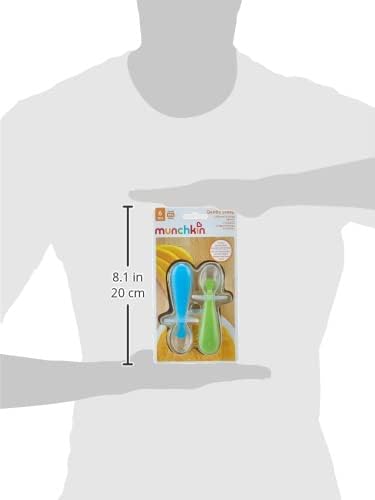 Gentle Silicone Training Spoons for Babies