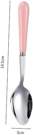 Hoement Multi-Function Serrated Fruit Spoon for Baby Feeding 1