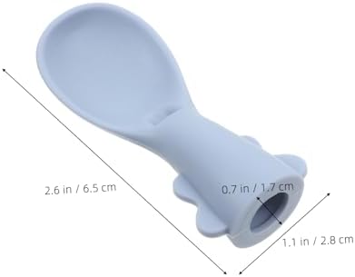4-Pack Silicone Food Pouch Spoons for Babies