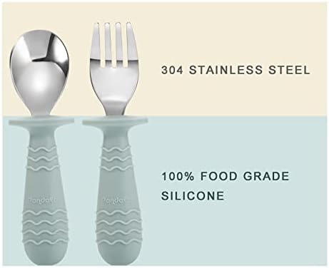 PandaEar 6-Piece Baby Toddler Utensils Set