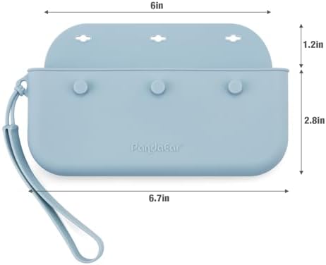 Adjustable Silicone Baby Flatware Holder Set