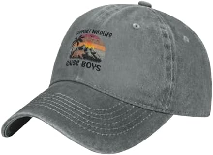 Trendy Adjustable Cowboy Hats for Men Women Premium Cotton Baseball Cap