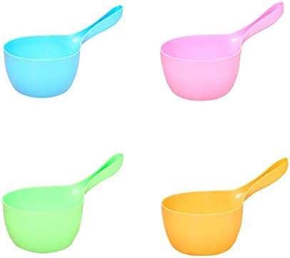 Thickened Plastic Water Ladle Spoon Pink