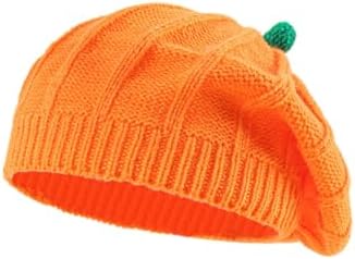 Perfect Halloween pumpkin Beret for Kids