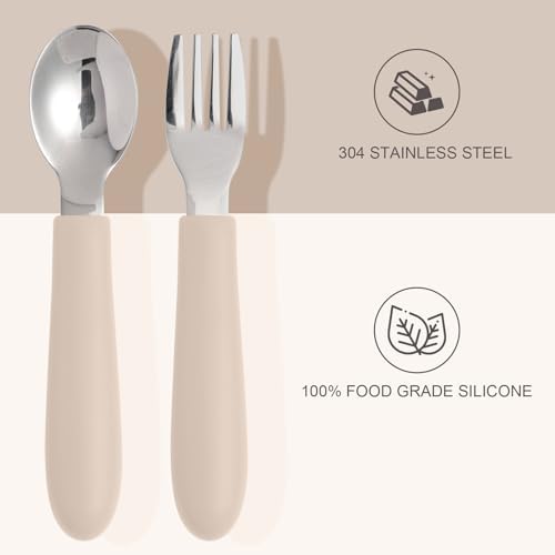 Eascrozn Toddler Utensils Set