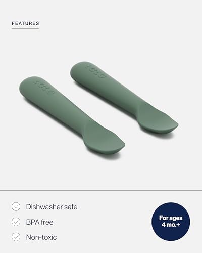 Lalo Little Spoon Set - Fun Baby Feeding Accessories for Babies