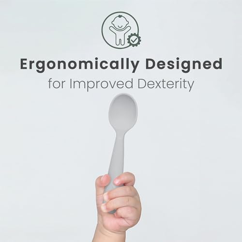 Perfect Baby Spoon Set with Silicone