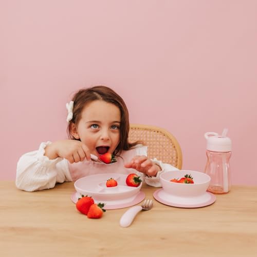 OXO Blossom Tot On-The-Go Fork Spoon Set