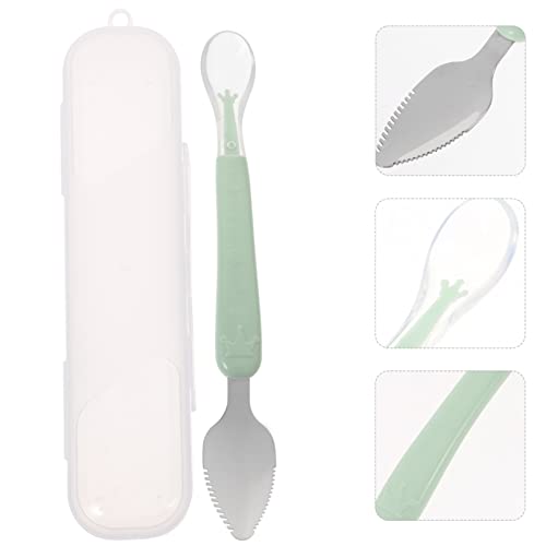 ToddMomy 1pcs Double Head Baby Spoon Set