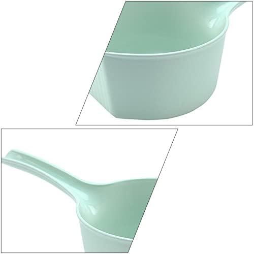 NPQPNAFCMultipurpose Green Long Handle Water Scoop for Kids