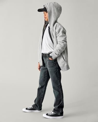 Boys Basic Bootcut Jeans