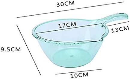 Transparent Plastic Water Spoon with Handle