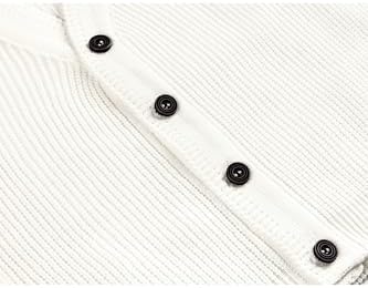 Lilax Little Boys Basic Long Sleeve V-Neck Classic Knit Cardigan Sweater
