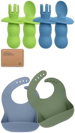 Sturdy Silicone Set for Perfect Baby Feeding
