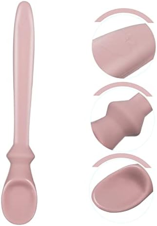 RORPOIR Flexible Silicone Learning Spoon for Weaning