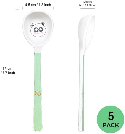 ShopWithGreen Eco Bamboo Kids Spoon Set