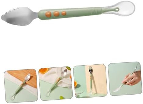 Vaguelly 2pcs Silicone Puree Spoons for Babies