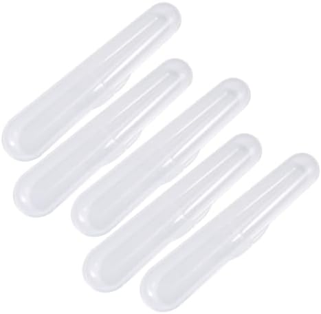 Vaguelly 5pc Transparent Spoon Storage Container