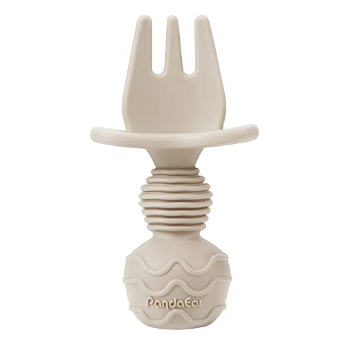 PandaEar Silicone Baby Feeding Set - Safe Ergonomic