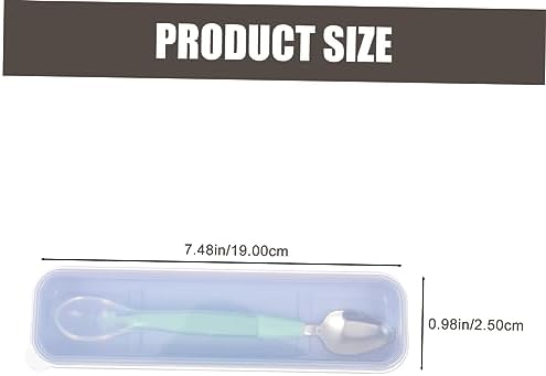 Perfect Baby Feeding Set 2 Set Spoon Scoops Silveware for 6 Months