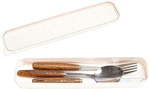 Compact Personalized Flatware Set