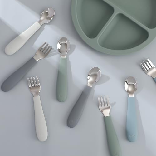 Coix Foam Silky ABS Toddler Flatware Set