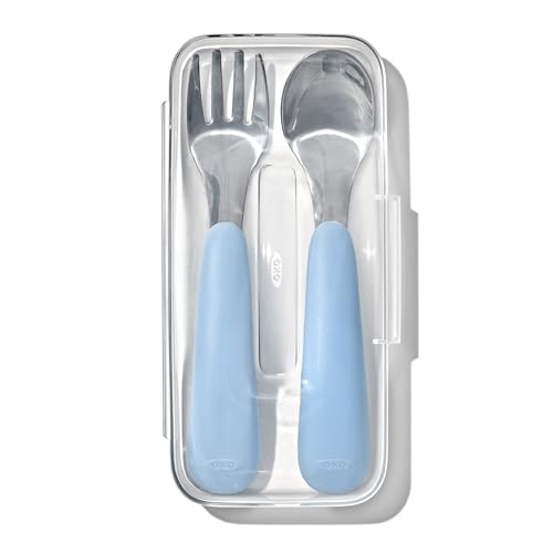 OXO Tot On-The-Go Flatware Set - Durable SWARDL for Easy Meals