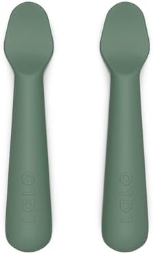 Lalo Little Spoon Set - Fun Baby Feeding Accessories for Babies