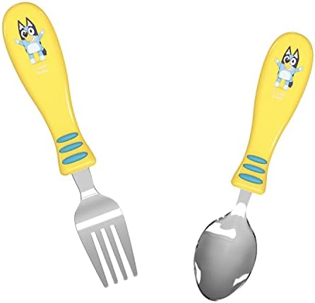 Zak Designs Bluey Kid Flatware Set - Fun for Picky Eaters