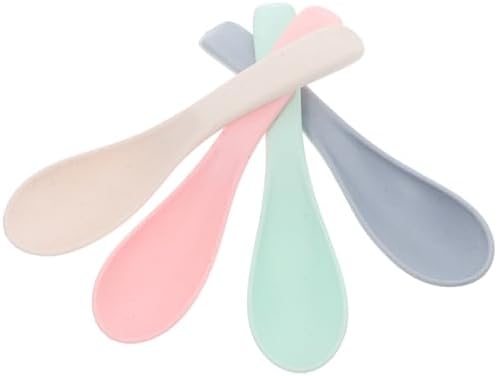 Ergonomic Safe Dinner Spoons for Kids