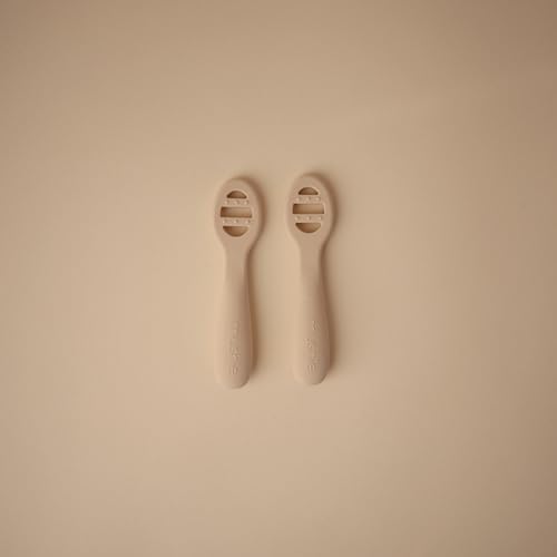 Mushie Baby Silicone Spoons