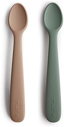 Adorable Silicone Feeding Spoons for Babies Soft Hypoallergenic