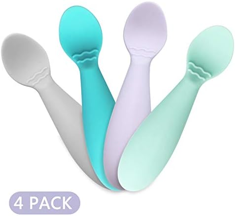 PandaEar 4-Pack BPA-Free Baby Spoons