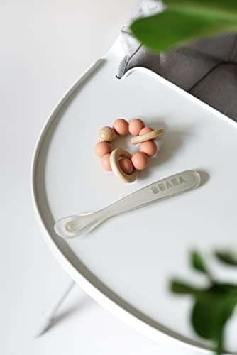BEABA Babys First Foods Spoon Set with Travel Case