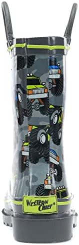Western Chief Unisex-Child Waterproof Printed Rain Boot Chef