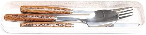 Compact Personalized Flatware Set