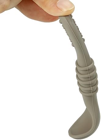 PandaEar Silicone Baby Spoons Fork Set 6 Pack 1