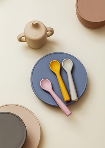 Maison Rue Modern Design For Families - Bobbi Silicone Baby Feeding Spoon Rose